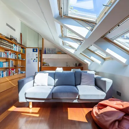 A Casa Rosa- ático En El Centro De Apartamento *