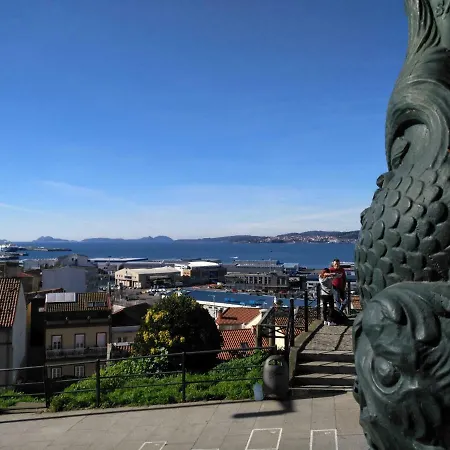 Lejlighed A Casa Rosa- Atico En El Centro De Vigo