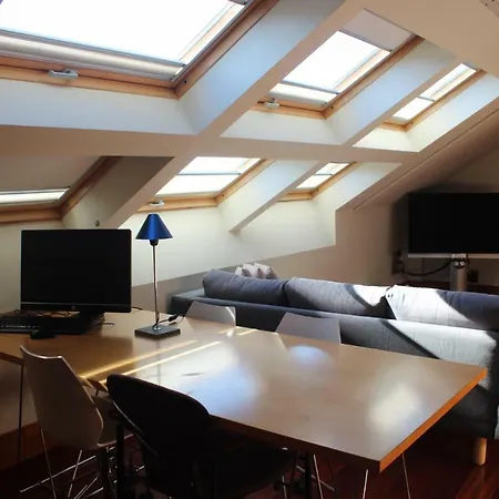 Apartament A Casa Rosa- Atico En El Centro De *